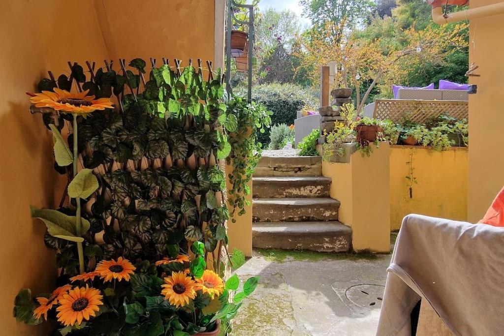 Monica Appartamento Con Giardino Al Ponte Vecchio Флоренция Екстериор снимка